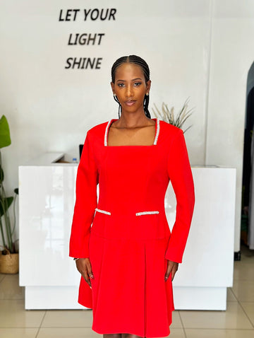 Short dress for celemonies