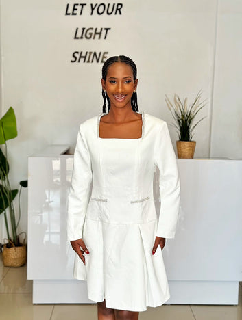 Short dress for celemonies