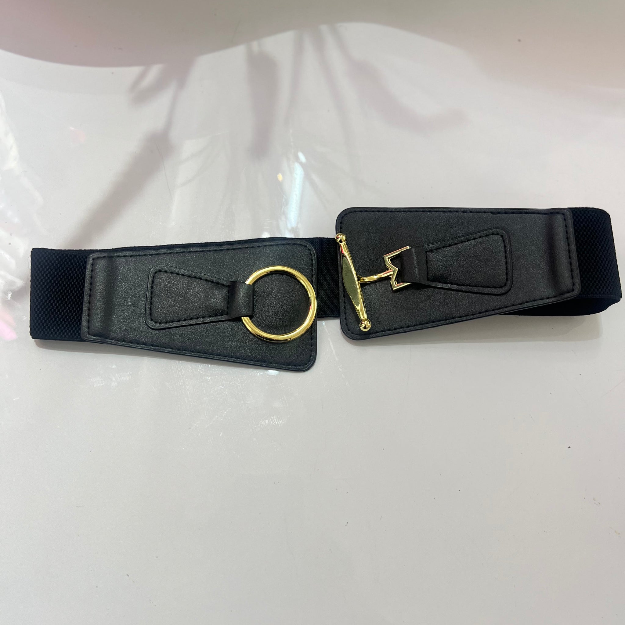 Belts black elastic