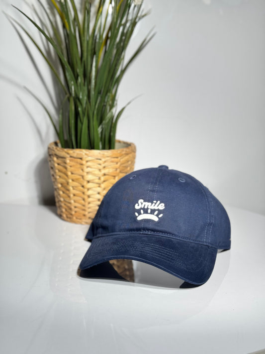 Baseball caps-Smile