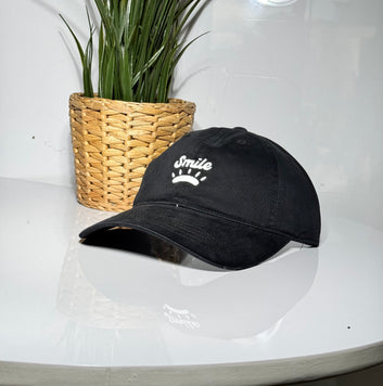 Unisex baseball caps-Smile