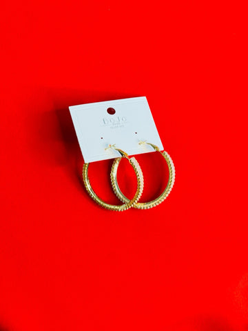 Classic Hoop Gold earring