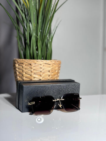 Black Balenciaga Sunglasses